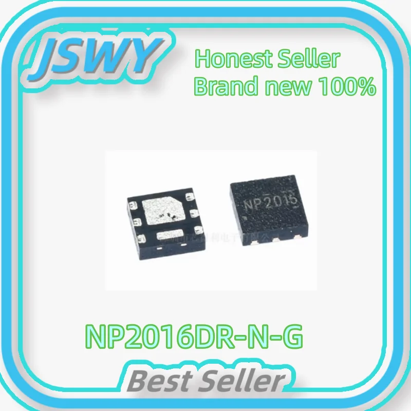(10/100 pieces) New 100% NP2016DR-N-G NP2016 DFN-62 * 2 N-channel 20V 16A field-effect MOS transistor in stock original