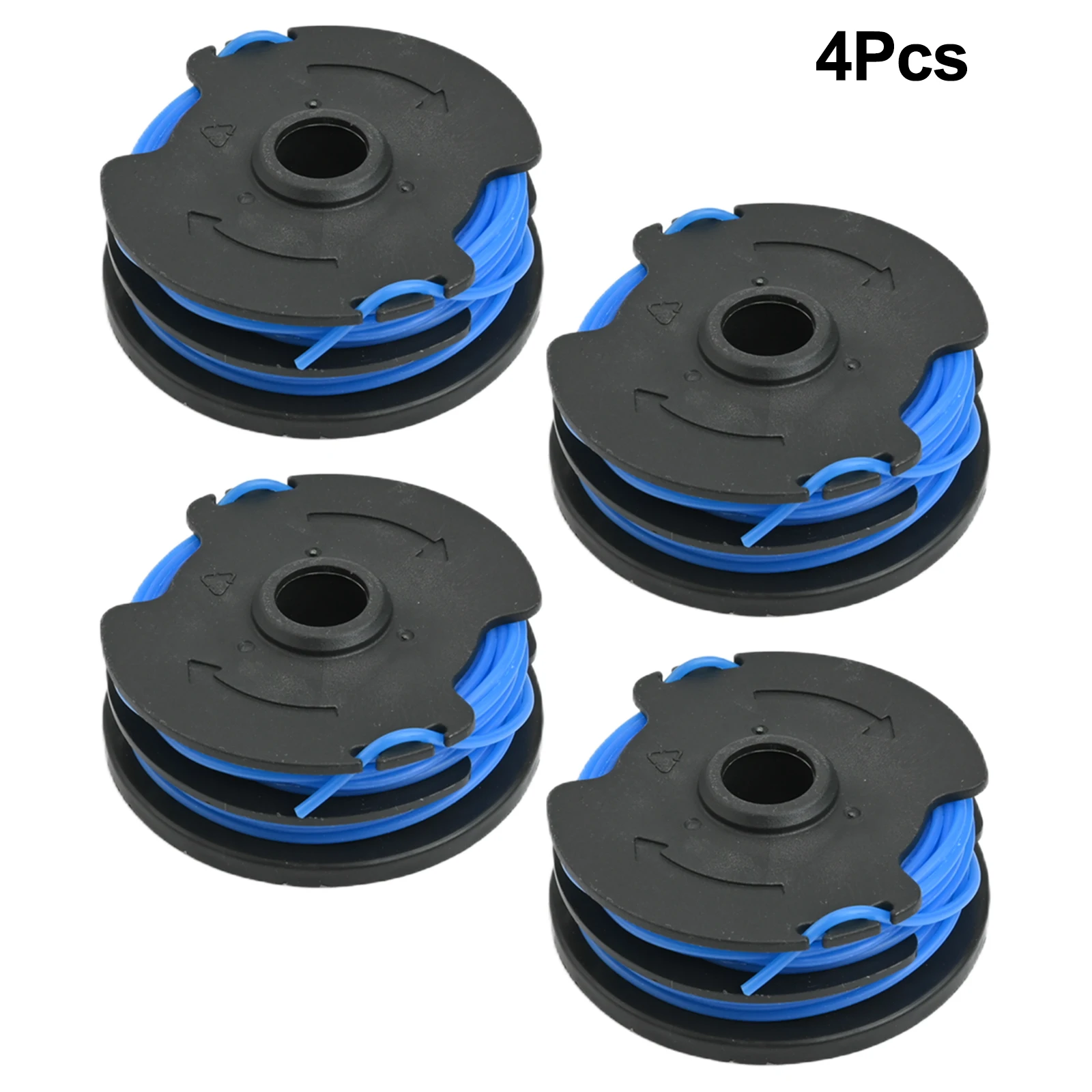 Corded Electric String Trimmer Essential Assured Replacement Nylon Spooled Kit With Covers For The For Bauer Model