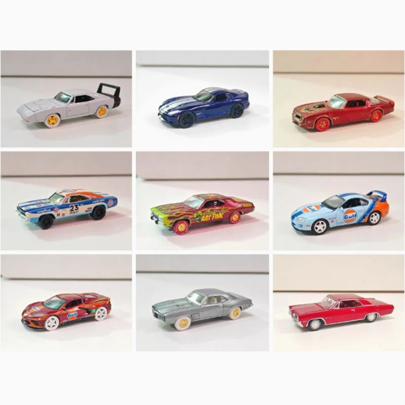 

Paint Flaws Aw Series Alloy 1/64 Hellcat/Plymouth/Sra/Pontiac Firebird Модель автомобиля Статическая коллекция Украшенная игрушка в подарок на праздник