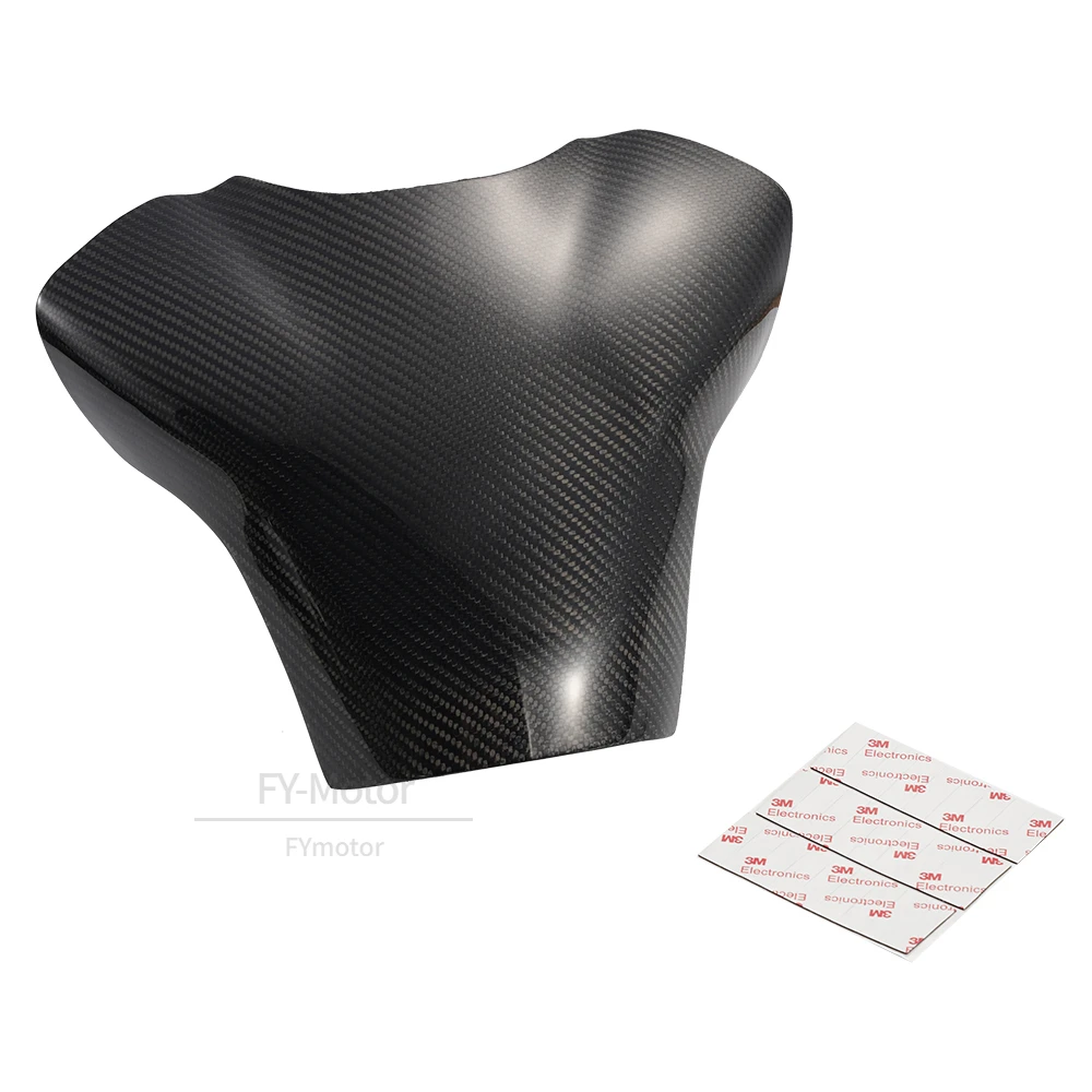 Motorcycle Carbon Fibre Fuel Tank Shelter Protect Carbon Fiber Cover Fit For YAMAHA YZF R1 YZFR1 2007 2008