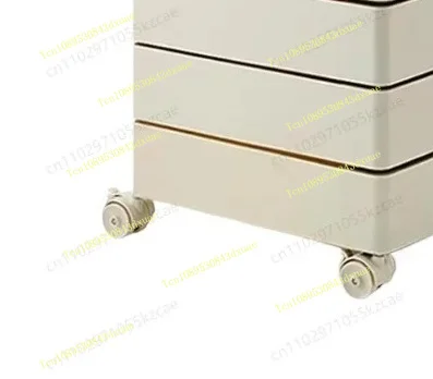 Mobile Rotating Bedside Cabinet - Snack Storage Cart & Multifunctional Nightstand for Bedroom Organization