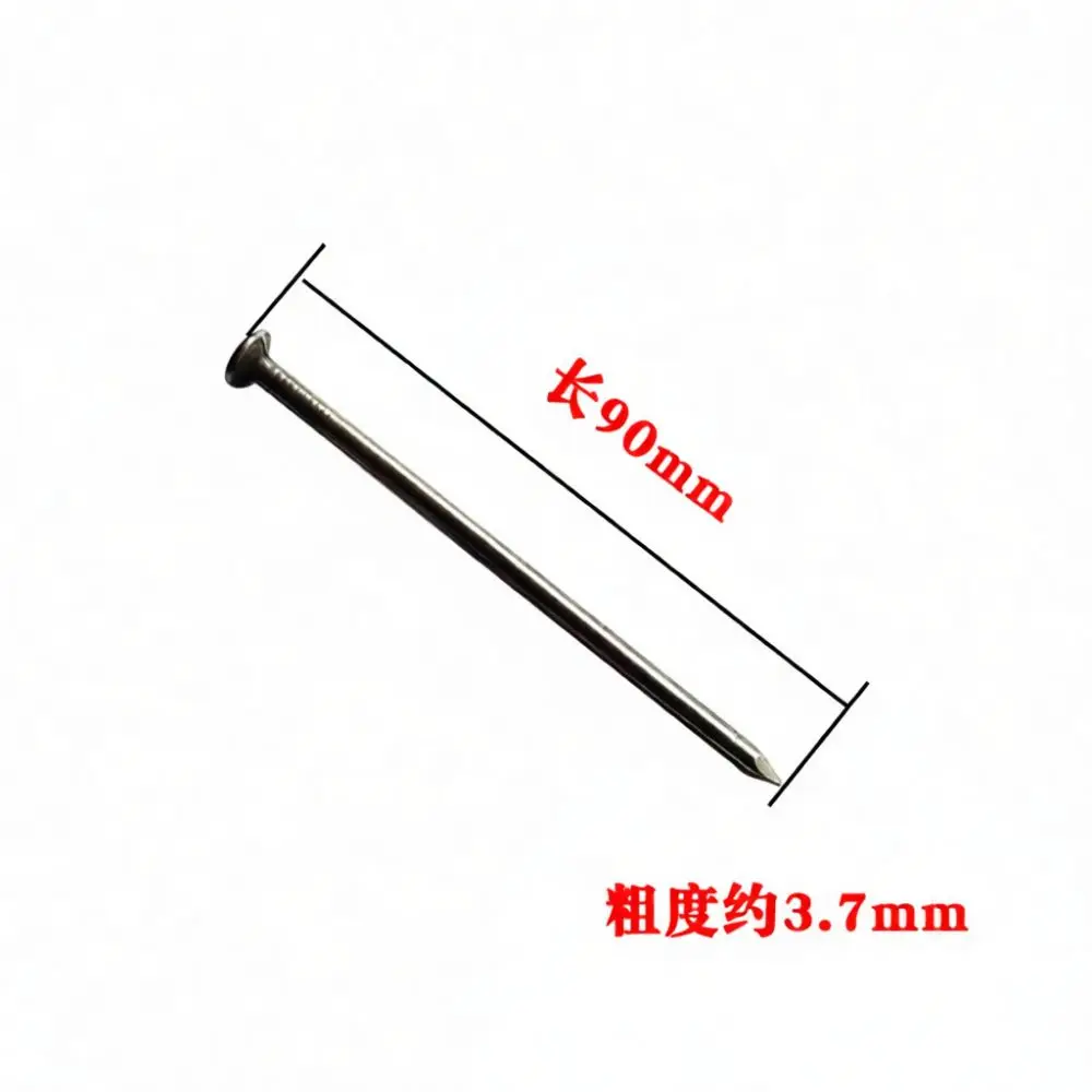 Solid Steel Round Nails For Woodworking Furniture Carpentry Building Hardware Fasteners Professional Construction Supplies