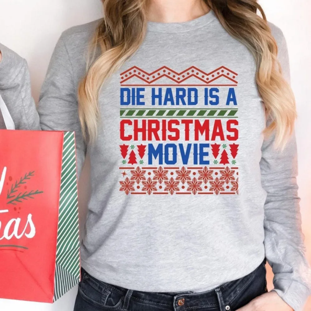 

Die Hard Christmas Movie Sweatshirt Nakatomi Plaza Party Hoodie Unisex Women Men Street Fashion Winter Essentials Hoodie