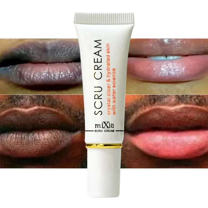 Lip Lightening Balm Dark Black  Removal Exfoliation Pigmentation Fade Dull Pink Balm Anti-Crack Moisturizing Lip Care