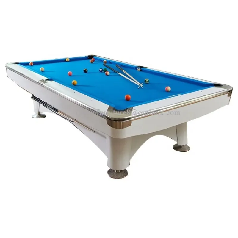 

8ft Multi-functional Combination Billiard Pool Table with Beautiful Wood Grain on
