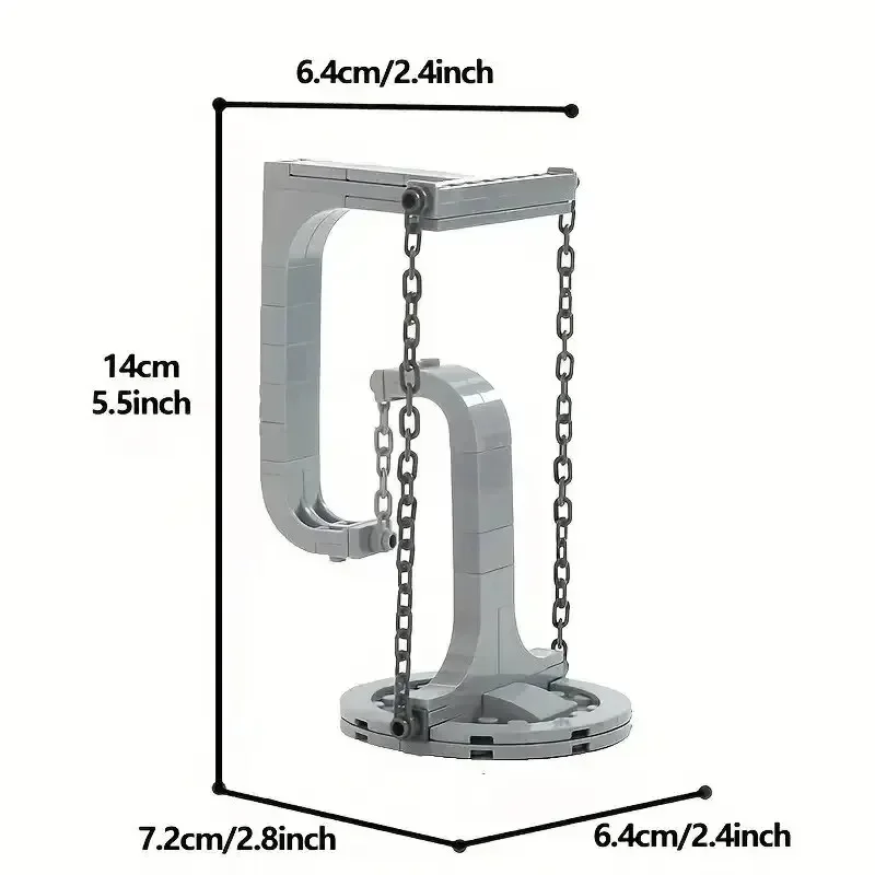 1pc Suspension Balance Frame Puzzle Assembly Block Toy Tension Anti Gravity Balance Experiment