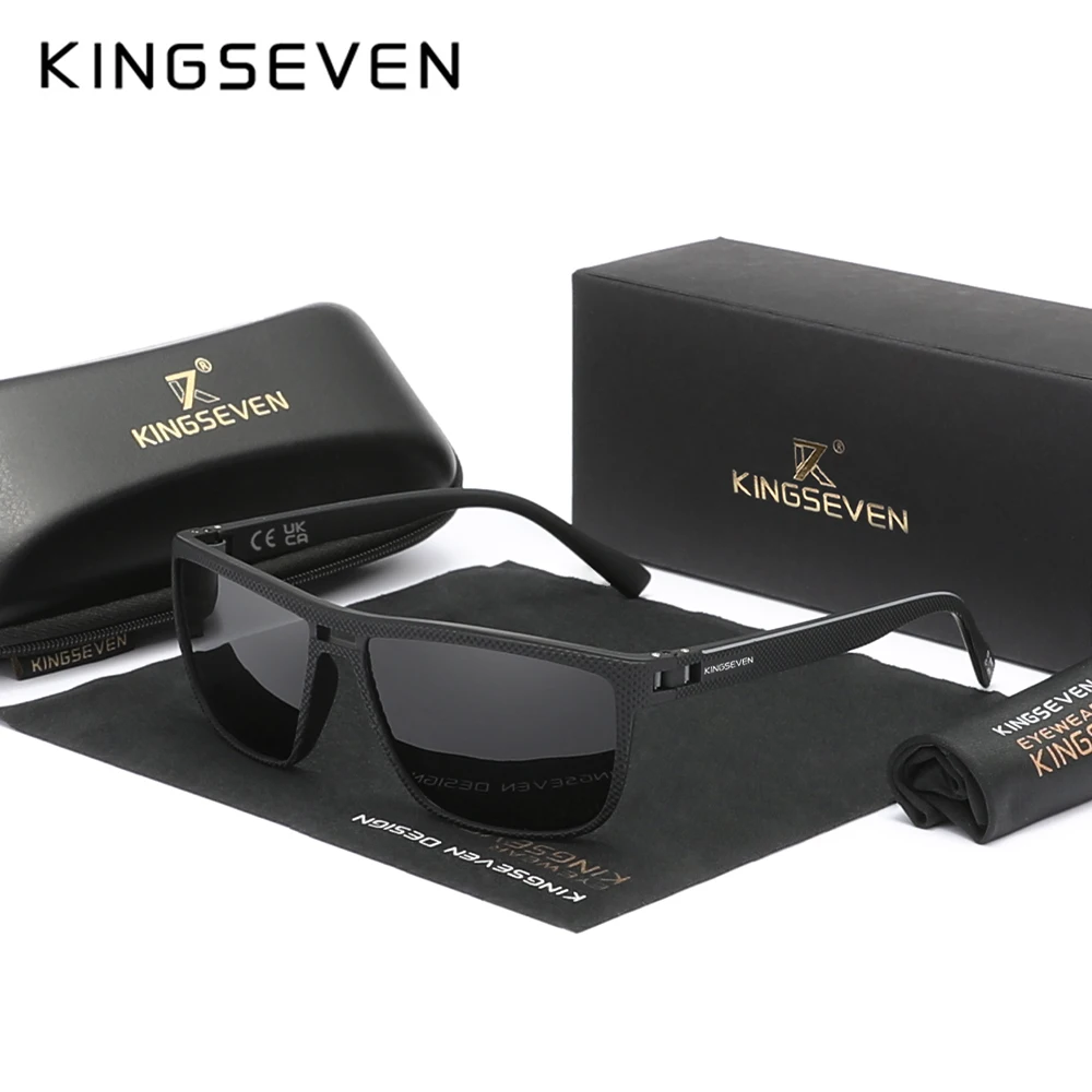 

KINGSEVEN New Design Sunglasses Men Women Driving Eye Protect UV400 Polarized Glasses Anti-slip High Quality TR90 Eyewear