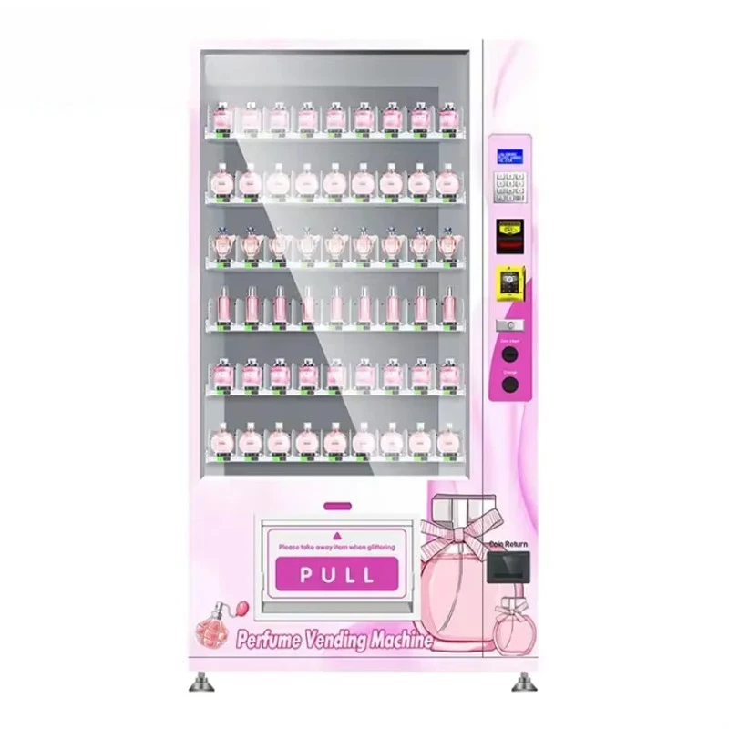 24 Hours Unattended Wigs Vending Machine Human Hair Perfume Machine SDK Touchscreen Display Customized Capacity Customized