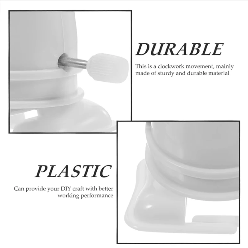 6 قطعة عقارب الساعة أرجل روبوت عيد الميلاد عقارب الساعة حركة ذاتية الدفع ألعاب تعليمية ملحقات مطبوعة ثلاثية الأبعاد