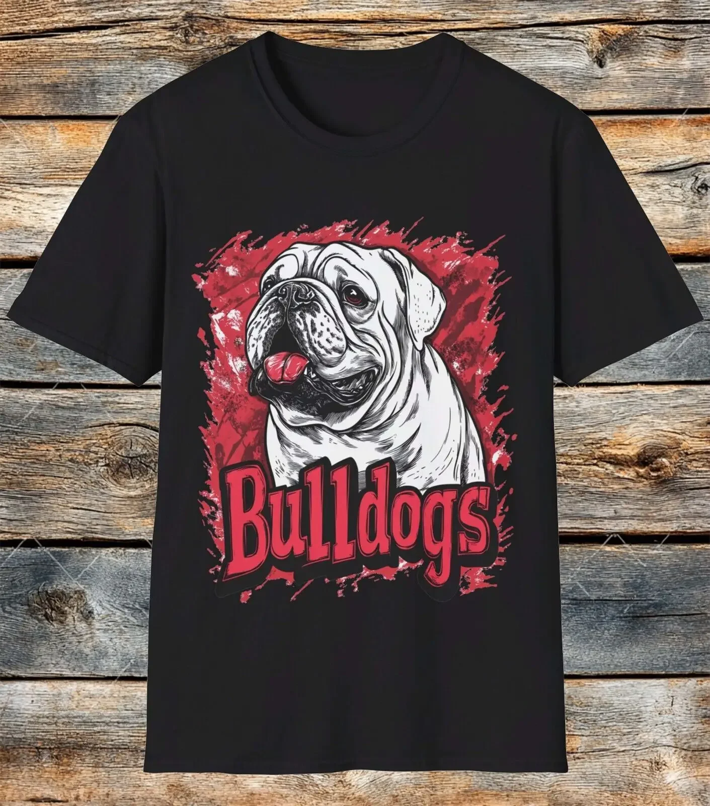 Vintage Georgia Bulldogs Shirt - Retro Georgia Football Tee