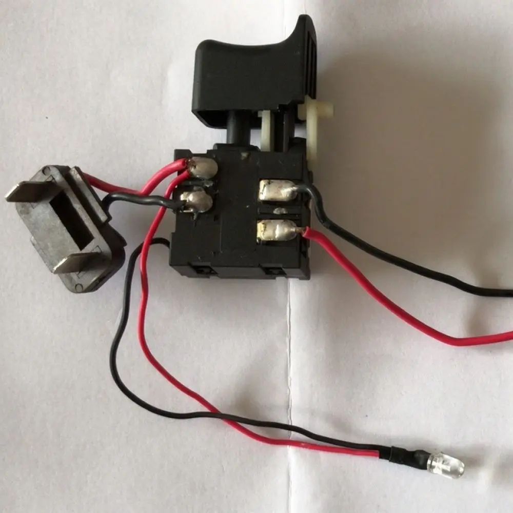 Electric Power Tool Replacement Switch For Cordless Drill Variable Speed Control Forward Reverse Function Part