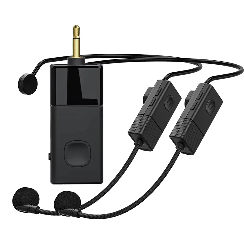 Factory Wireless Headset Microphone Teacher Amplifier Wireless Microphone for Teaching Church Pe   ormances