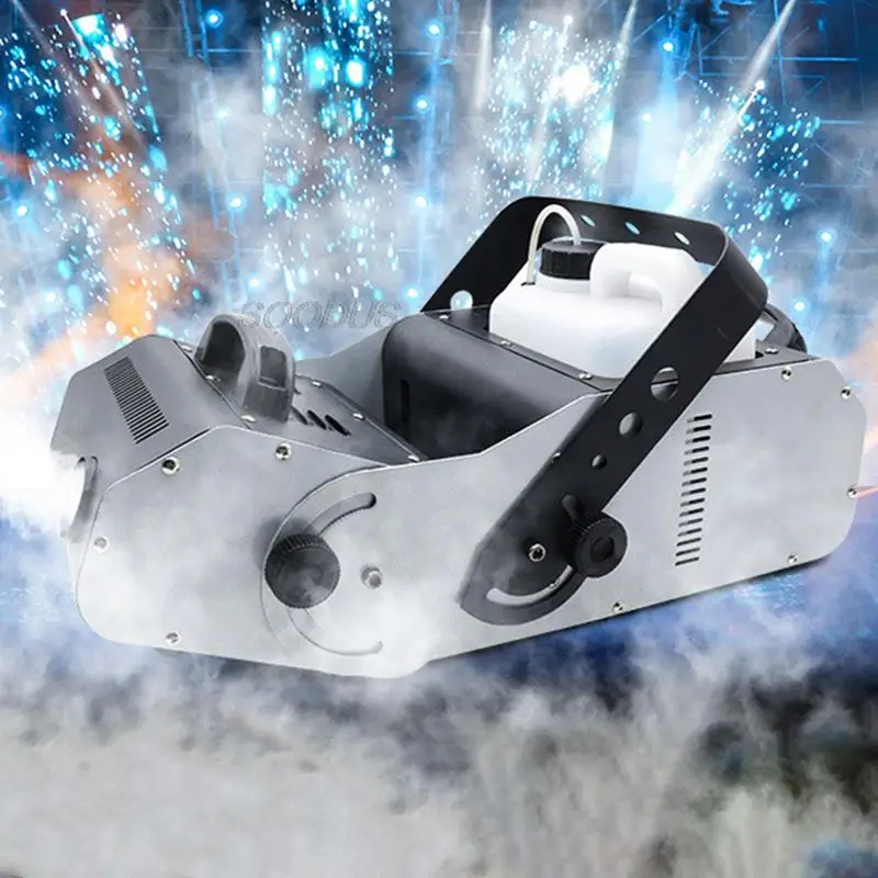 2000W DMX Smoke Machine Low Lying Ground Emitter Mist Fogger Wedding Party Stage Disco DJ Bar Wireless Fog Machine