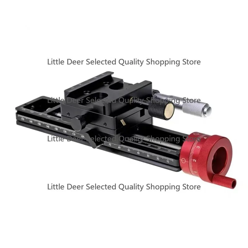 

NEW Aluminium Alloy Double Precision Stacked Photography meter Trimming Guide 180MM Macro Focusing Rail Slider new
