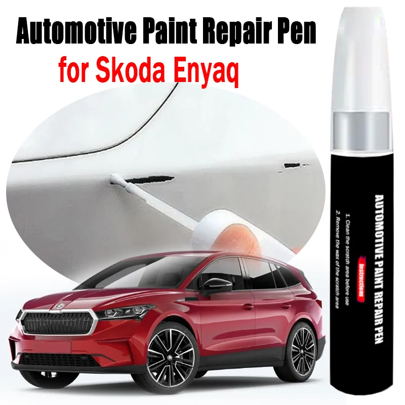 Automotive Paint Repair Pen for Skoda Enyaq Touch-Up Pen Paint Scratch Remover Car Paint Care Accessories