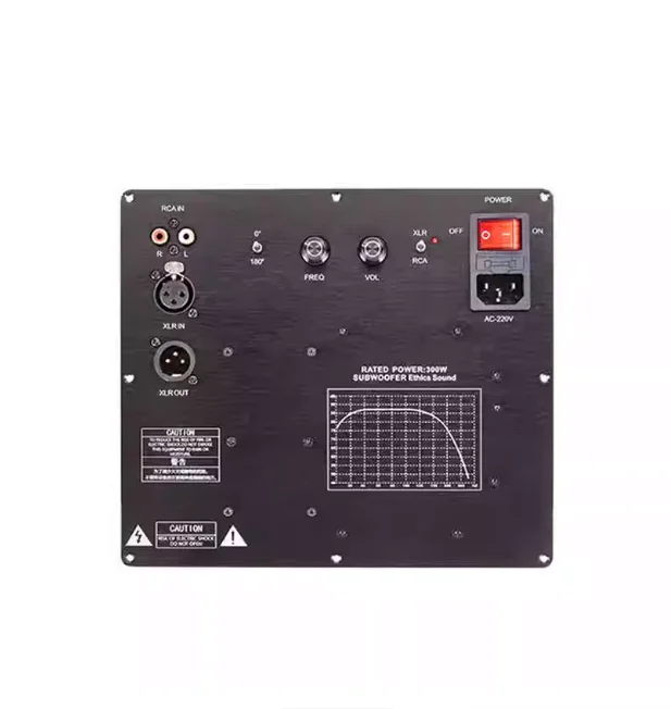 

TPA3255 Subwoofer Active Speaker Amplifier Board Integrated Heat Sink Burn-Grade Capacitor Advanced Inductor