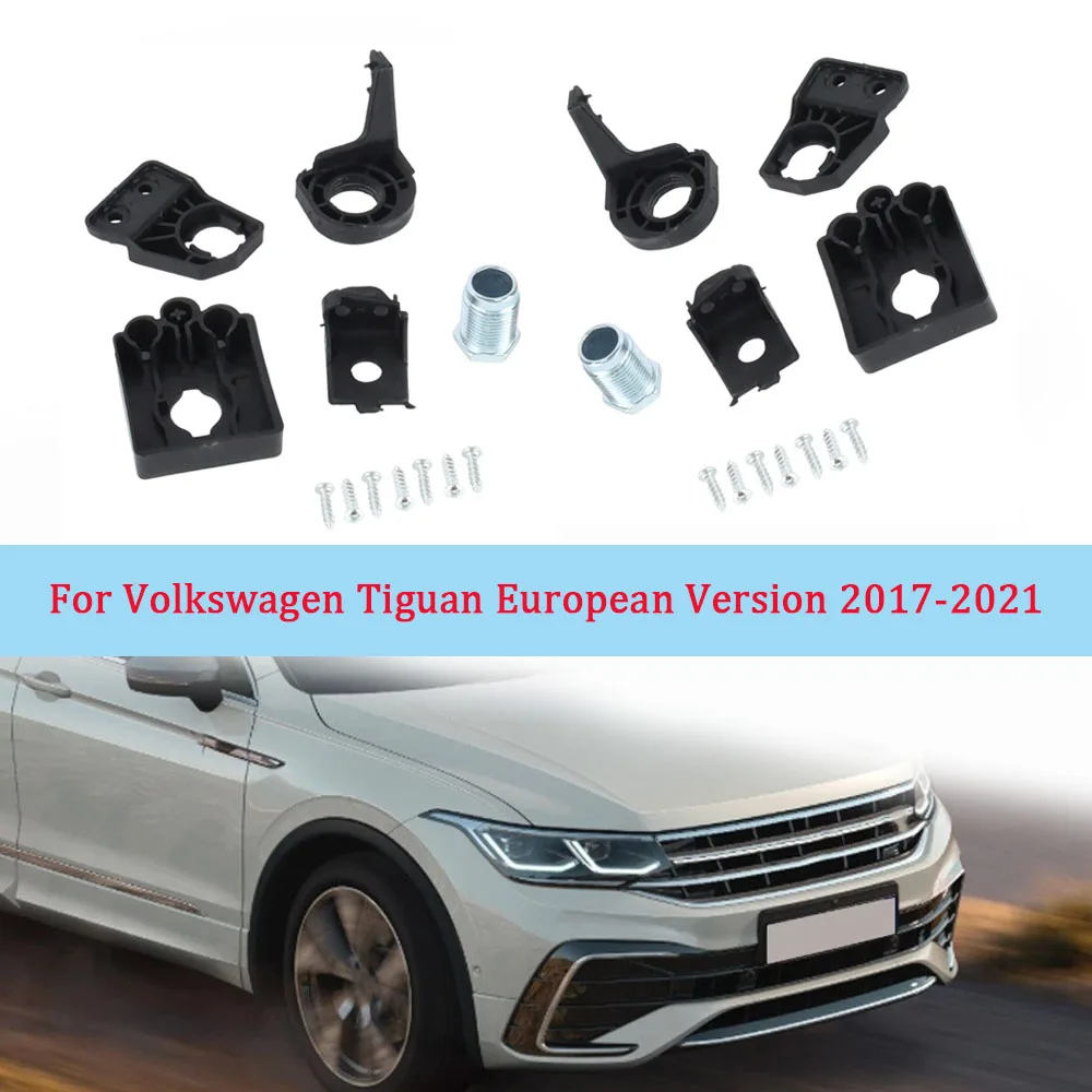 

For VW Tiguan European Version 2017 2018 2019 2020 2021 Front Bumper HeadLamp Headlight Bracket Repair Kit 5NA998225 5NA998226