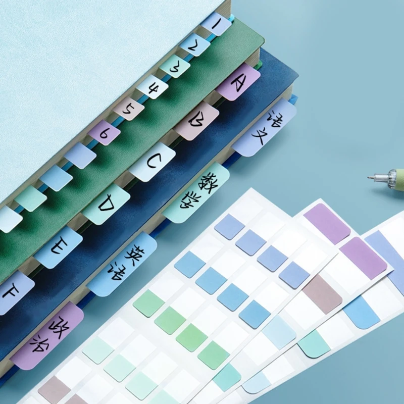 10 Chiếc Dính Chỉ Mục Tab Viết Được Giấy Dán Ghi Chú Đọc Tab Thực Tế Trang Đánh Dấu Trường Vật Dụng Văn Phòng Cho Học Sinh Sinh