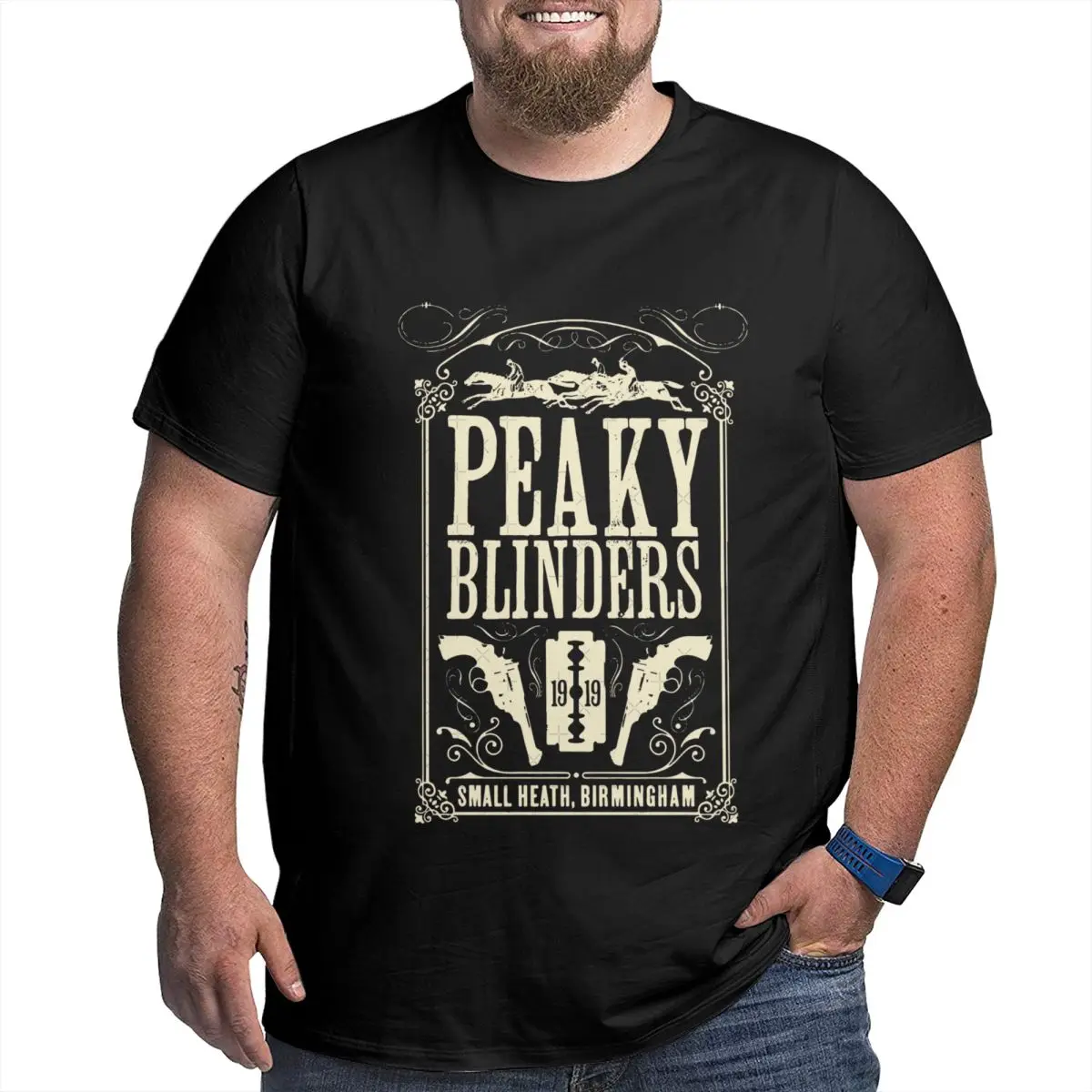 Peaky Blinders Vintage T Shirts Graphic Y2K Gifts O-neck Men Women T Shirts Clothing