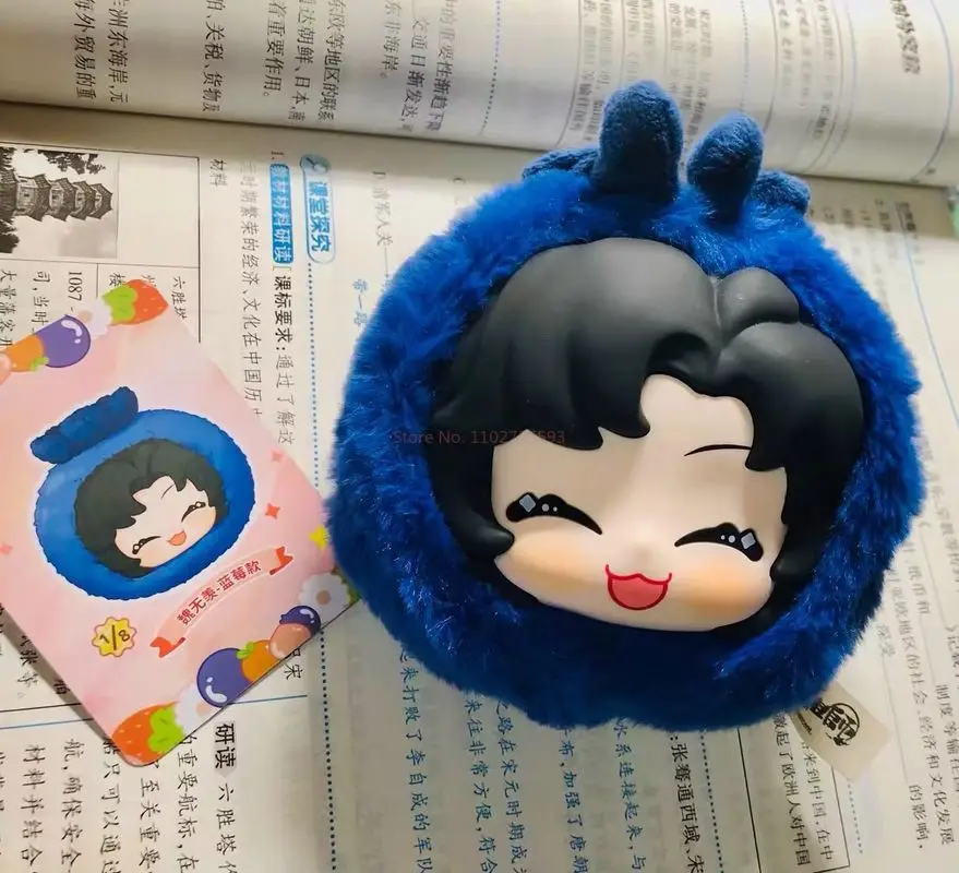 

New Dao Zu Shi Fragrant Fruit Color Series Plush Blind Box Mdzs Anime Figure Wei Wuxian & Lan Wangji Strawberry Plush Toys