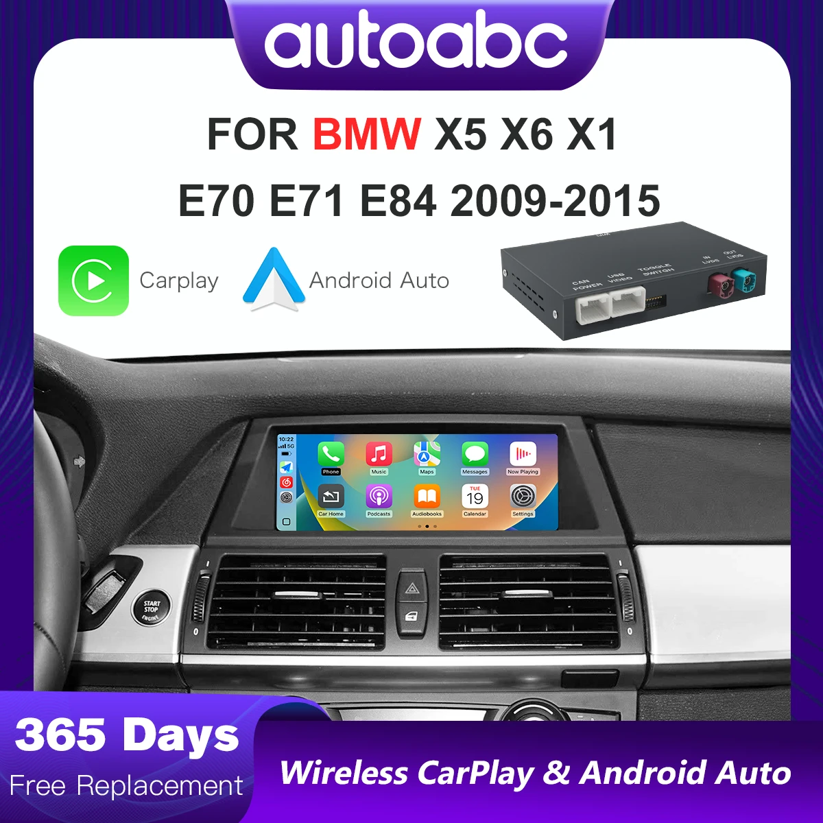 For Bmw X1 E84 X5 E…