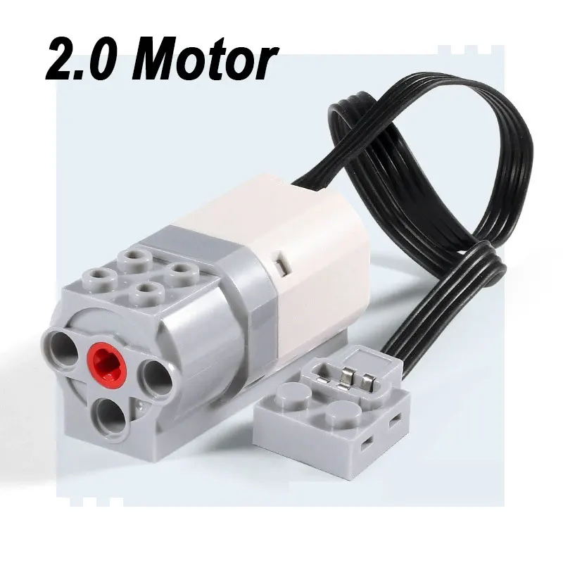 Roller Coaster Battery Case for 2.0/M Motor Power Functions Compatible with Train Motor 5292 STEM Building Blocks Accessory