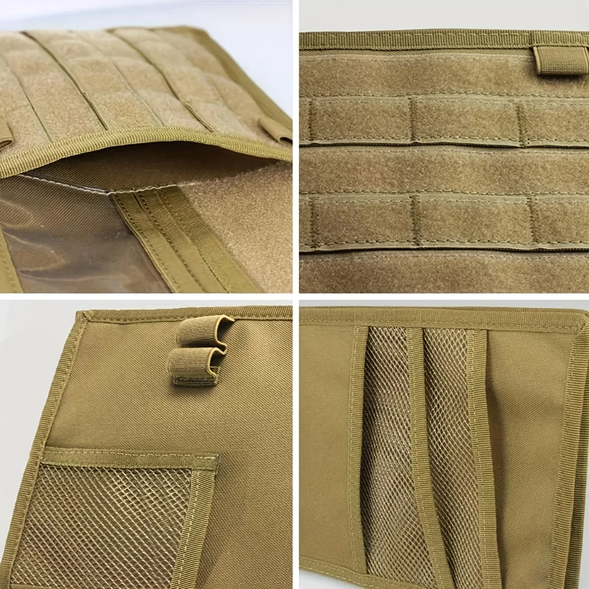 Organizador de visera de coche Universal para caza del ejército táctico, funda cartuchera para accesorios de coche, bolsa organizadora Molle para visera solar