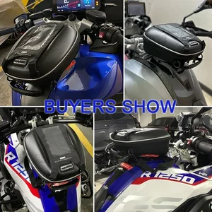 BMW R1250GS S1000XR F850GS R 1200 RT/RS 1250 GS Adventure F750GS F900R F900XR için bir motosiklet üzerindeki tanktaki çanta yarış için paket, bir motosiklet üzerindeki tanka su geçirmez Bagaj Tanklock Çantası, dokunmatik ekran 8 çanta, bavul, bmw 1250 gsa'da büyük satışlar - №4