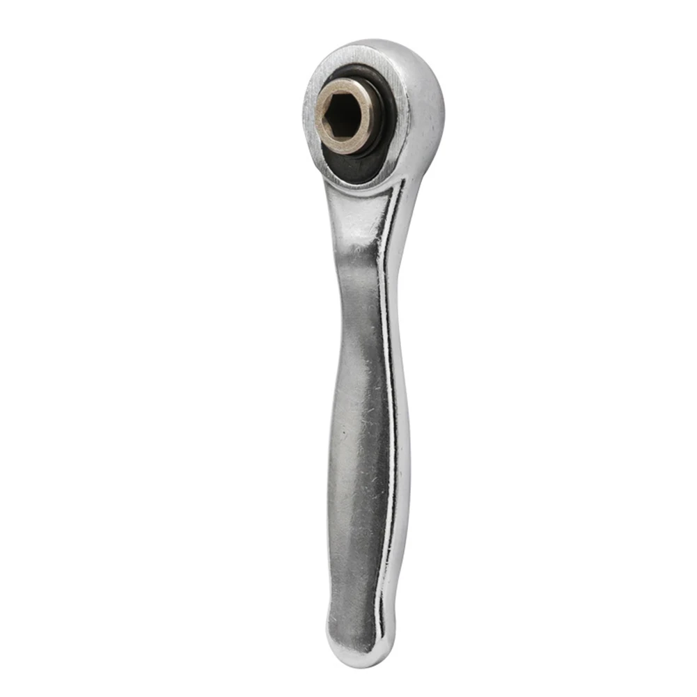 Wrench 72 Teeth Ratchet Adjustment Device Alloy Hand Tools Magnetic Screwdriver Handle Small Two-way 1/4\'\' Hex