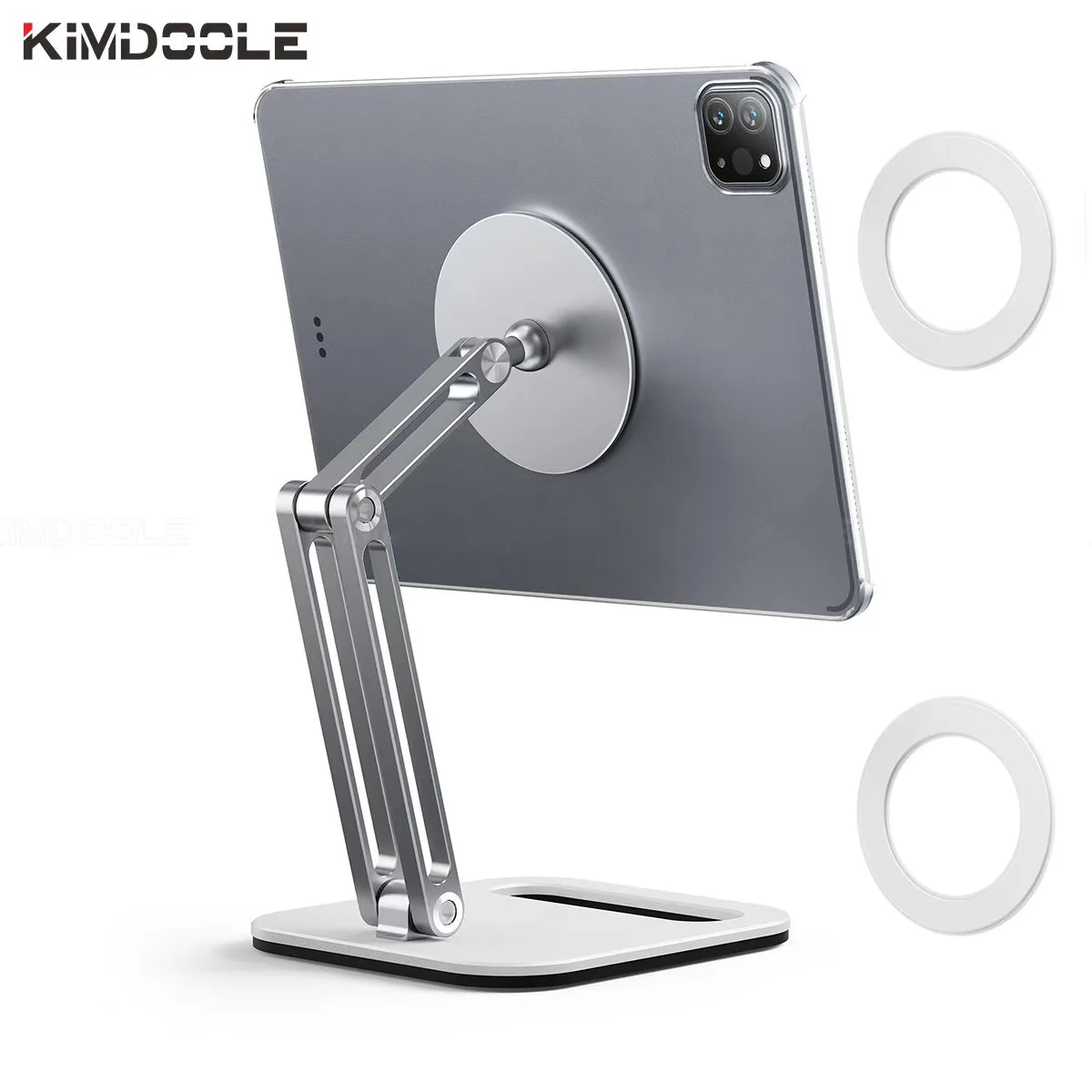 Artpowers Metalen magnetische tablethouder voor tafelbureaustandaard Suport voor Ipad Pro Xiaomi Samsung Huawei Apple tabletaccessoires