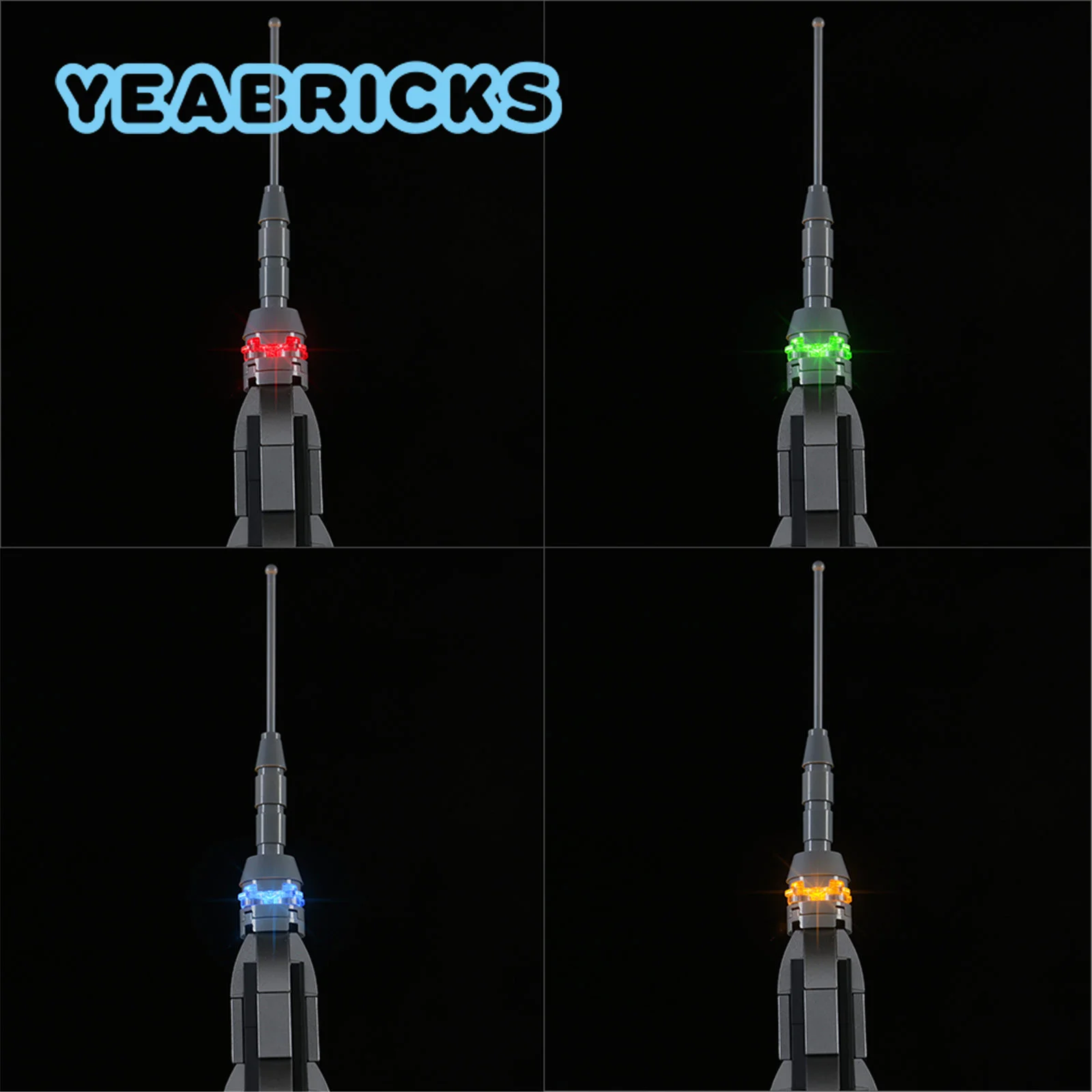 YEABRICKS LED Light Kit for 21046 Empire State Blocks Set (NOT Include the Model) Bricks Toys for Children