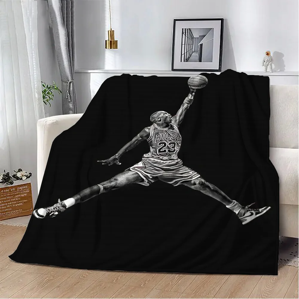 Funny Blanket for Sofa Decoration J-Jordan Bed Throw Blankets and Throws Luxury Bedding Thin Wadding Blanket King Size Nap & Fur