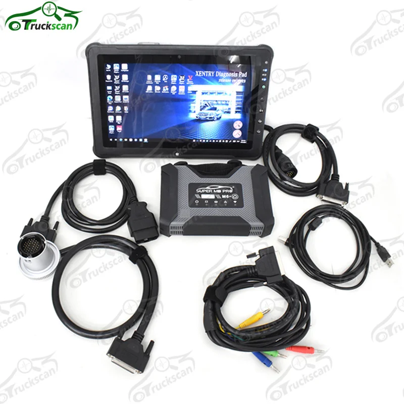 

Super MB Pro M6 plus M6+ for Benz Car Truck Diagnosis Tool Full DOIP V2024.12 SSD F110 tablet I5 Generation Tablet