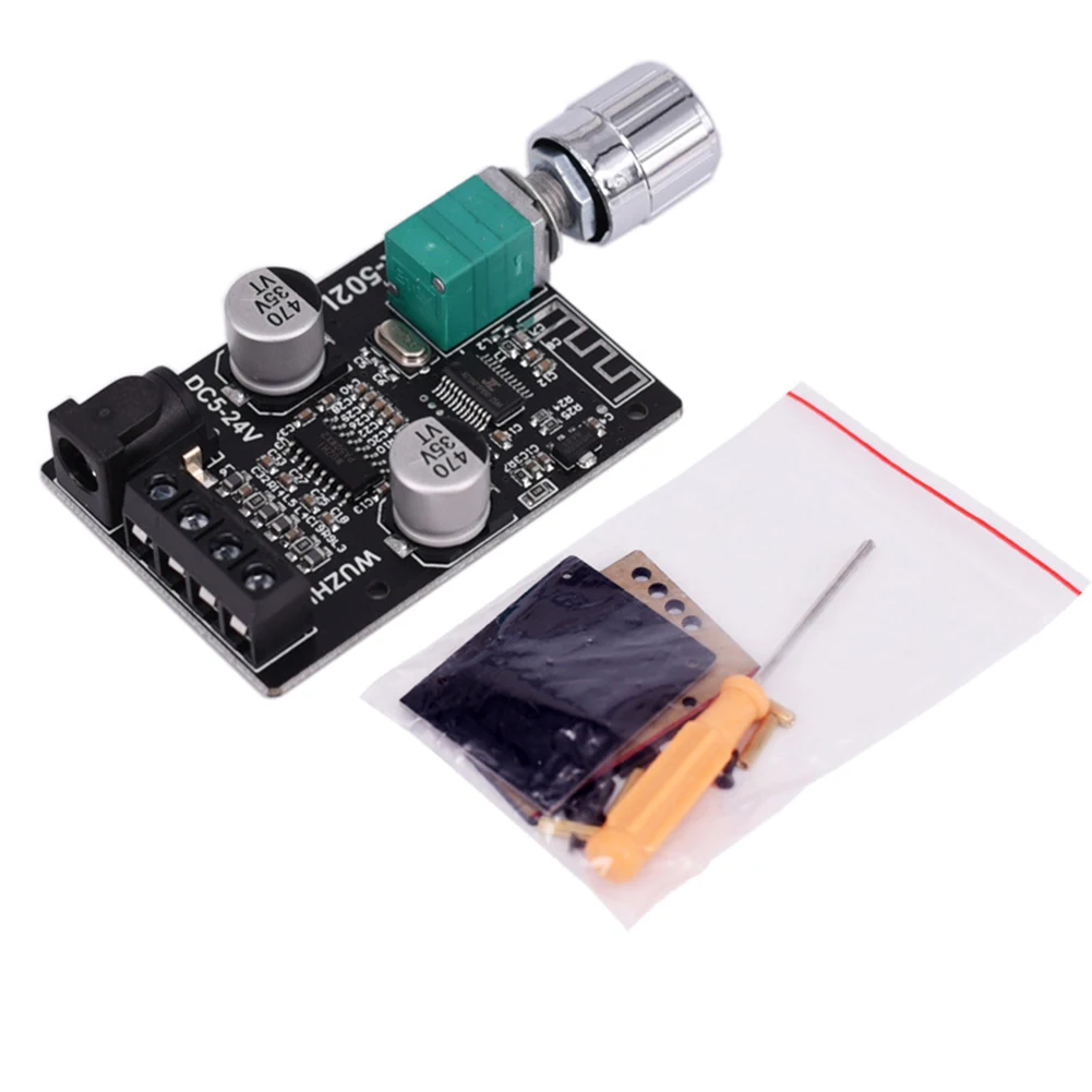 2x50W Digital Power Amplifier Board Professional Left Right Stereo Bluetooth-compatible 5.0 Amplifier Board