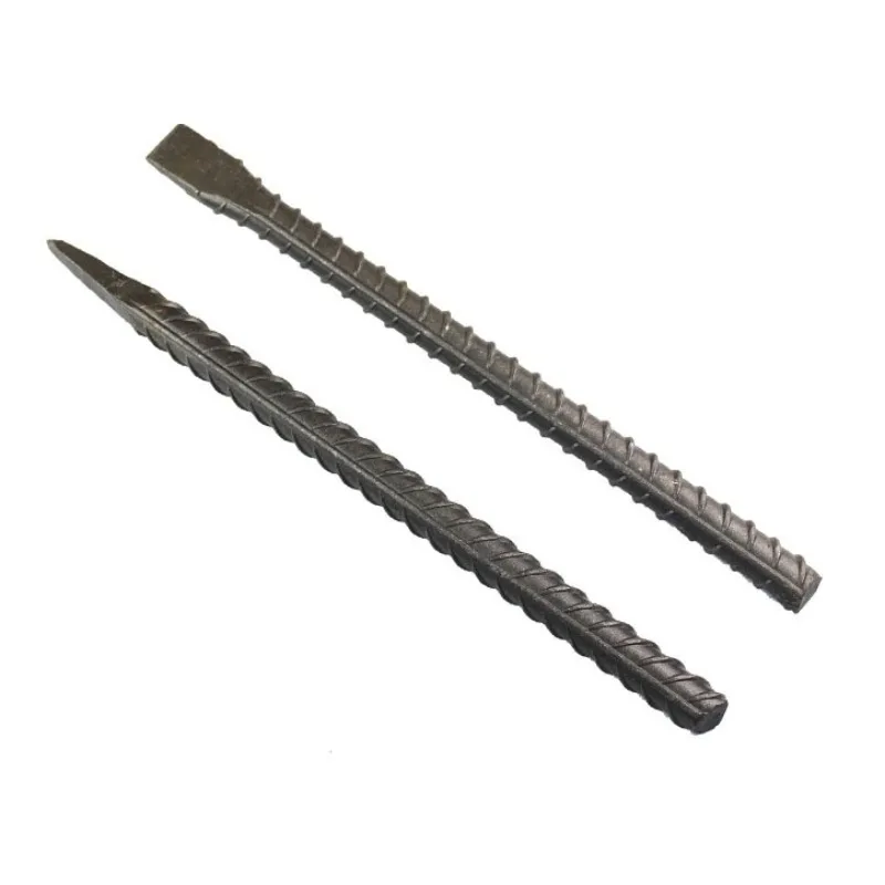 Rebar Masonry Chisel Point Flat Steel Chisel Cement Fitter Chisel Tool