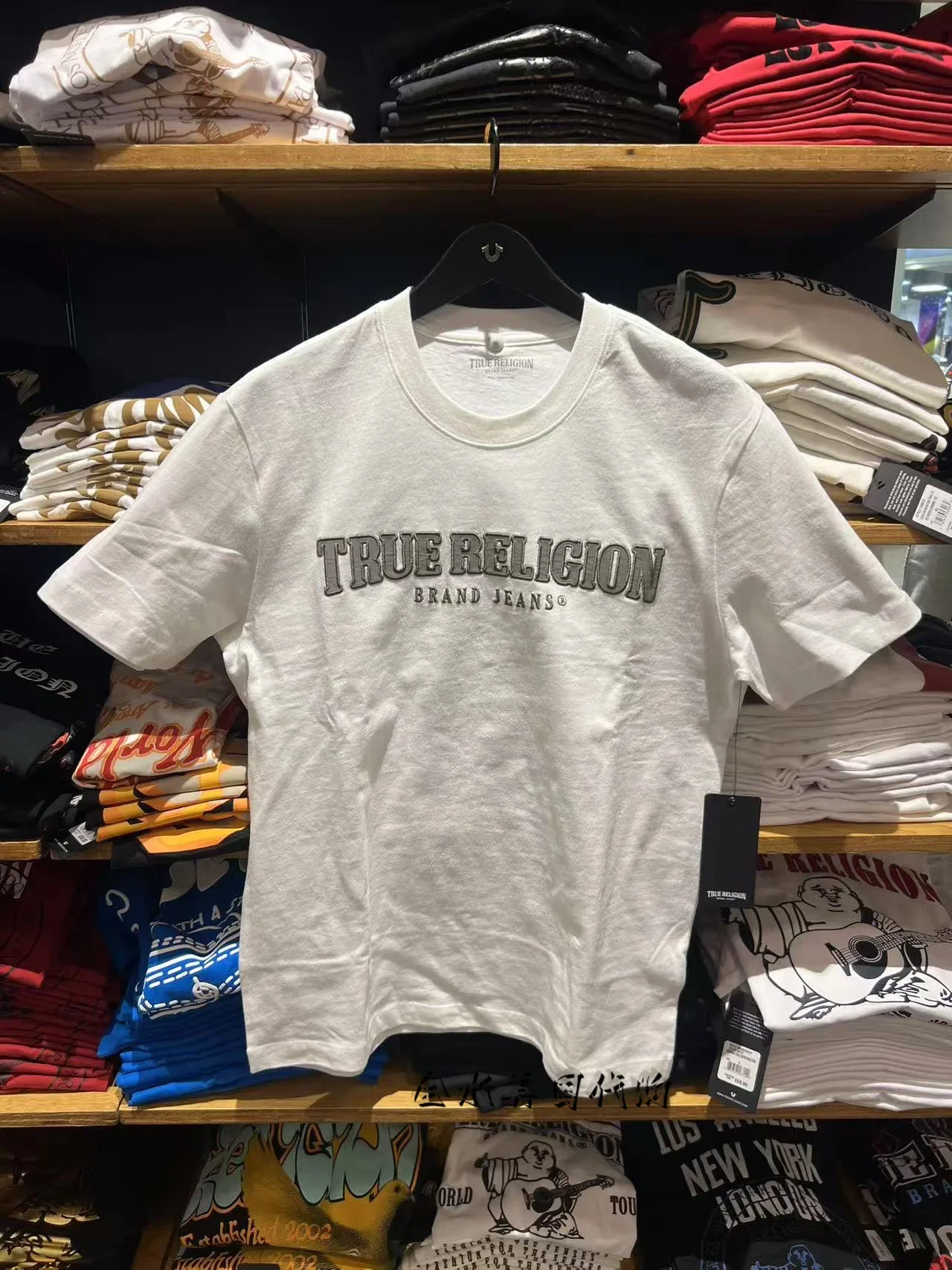 

2025 New Products Short Sleeves True Beliefs Men's and Women's Summer Breathable Casual Tops Simple and Versatile Trend Models