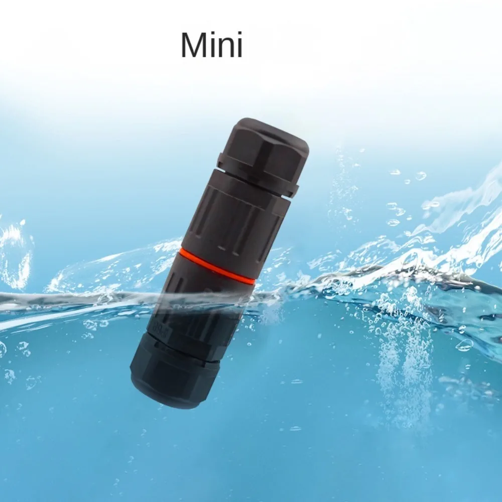 Lighting CDF-M3 2-3 Core Straight Through Waterproof Connector Waterproof Joint Waterproof Cable Connector Electrical Terminal