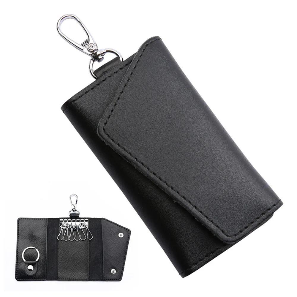 Marfino Echtem Leder Key Wallets Für Frau Männer Unisex Luxus Designer Organizer Haushälterin Auto Keychain Fall