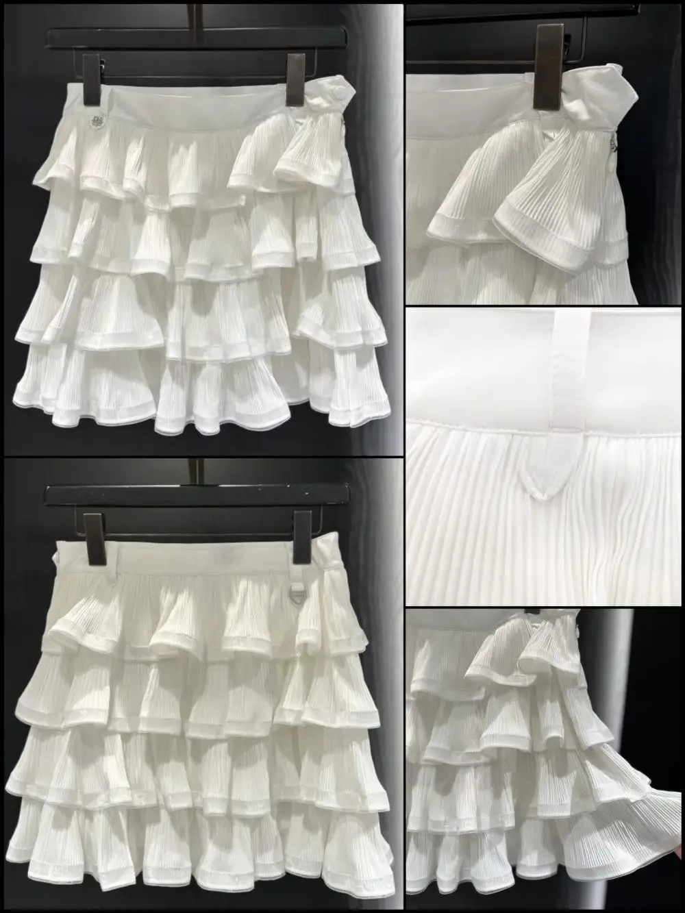 2026 Female New Golf Multi-layer Ruffle Pleated Skort Breathable Sport Skirt Golf Apparel