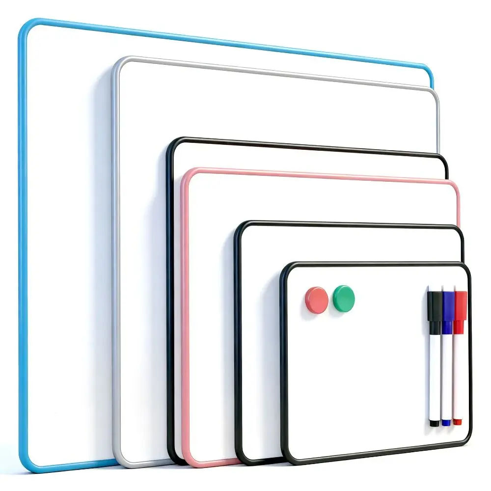 A5/A4/B4/A3 Whiteboard Dry Erase Magnetic-Friendly Erasable Writing Board Reusable Double-Sided Desktop Small Blackboard Office