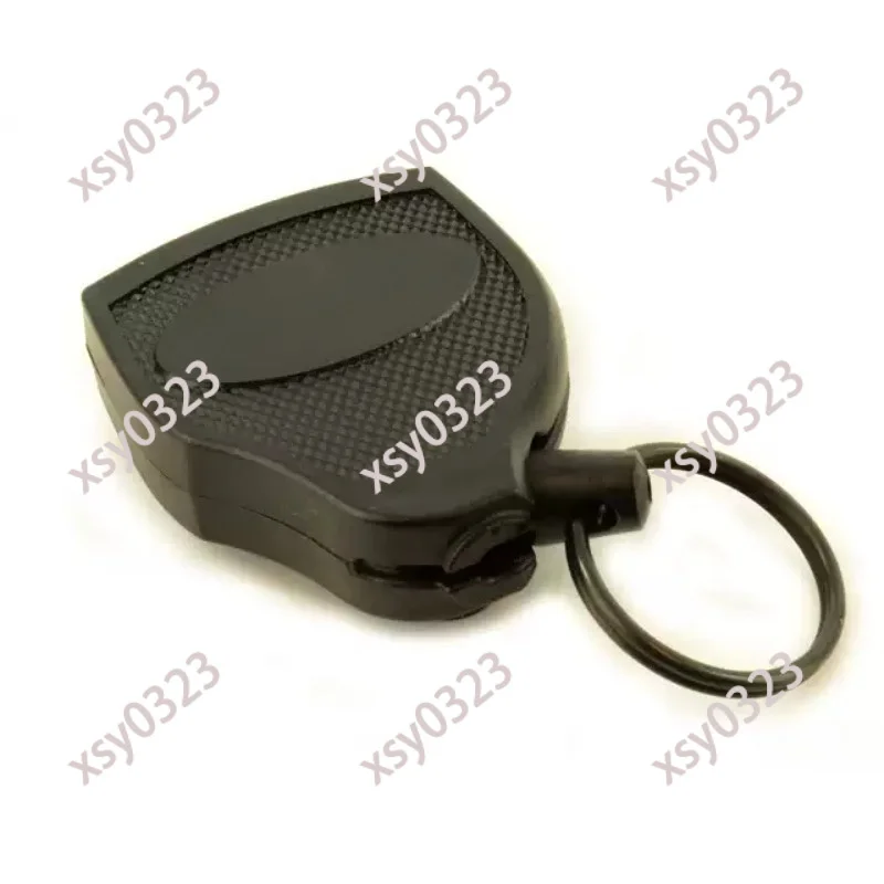 Heavy Duty Retractable Key Holder, Large Size Spring Key Ring Chain for Daily Carry