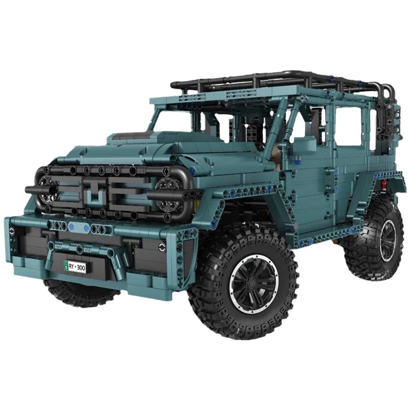 Telecomando ad alta tecnologia RY300 fuoristrada Building Blocks Technical City SUV Car Model Bricks Puzzle Toys For Kid Gift MOC