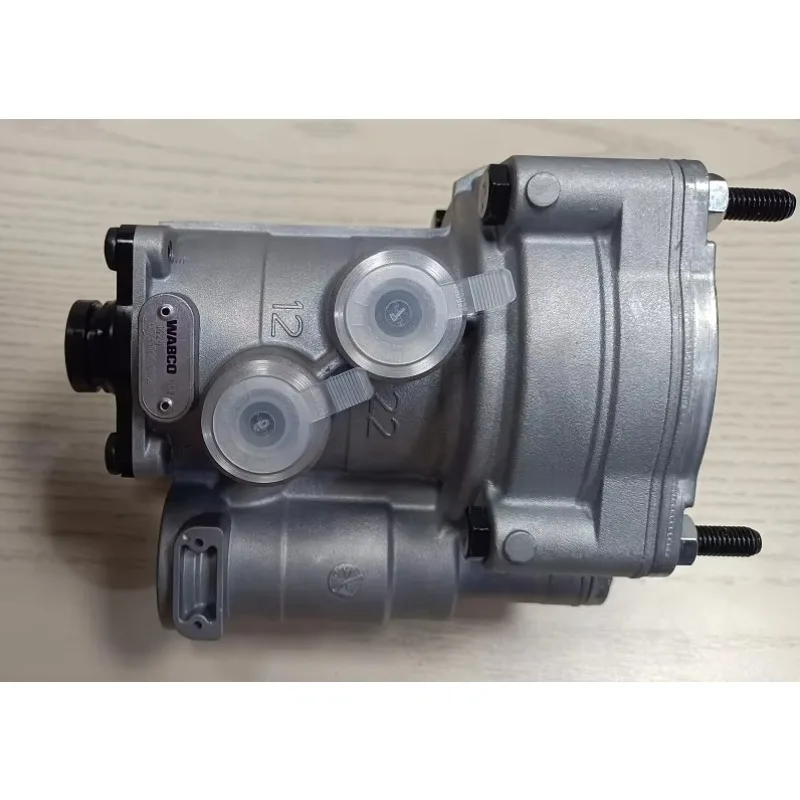 Válvula de relé de sistemas de freio de caminhão OE 9730090020 Válvula de reboque com acelerador - furo pequeno