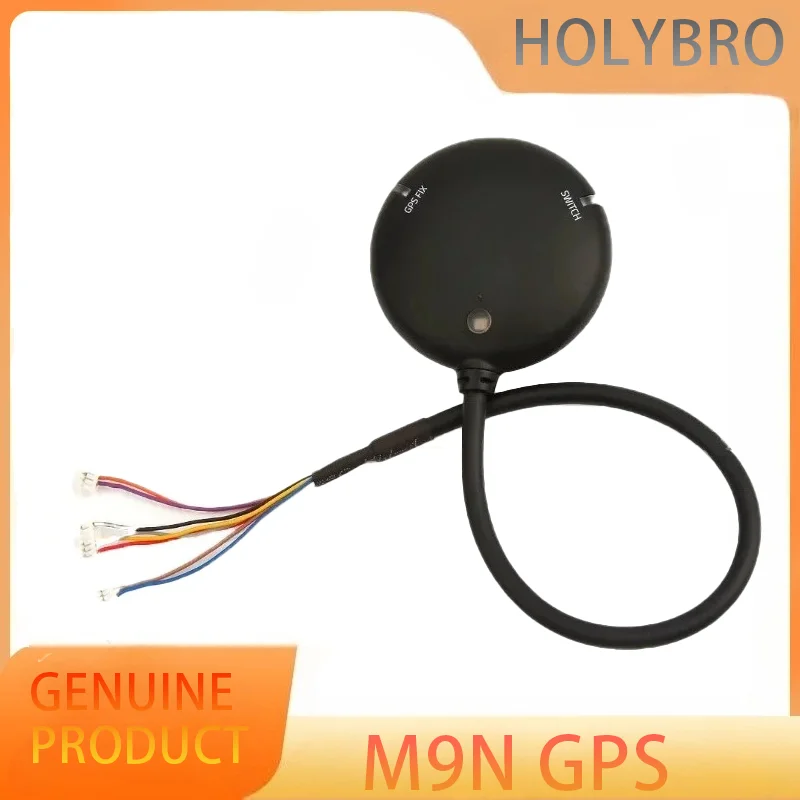 

HOLYBRO M9N GPS Module with Compass Tri-colored LED Indicator Safety Switch for PIXHAWK PIX32 Fligh Controller DIY Parts