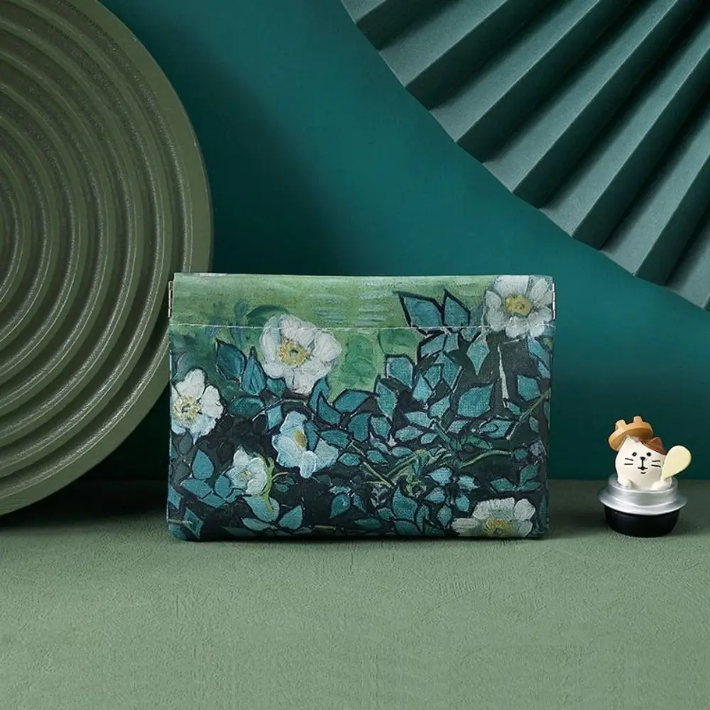 

Data Cable Storage Bag Self-closing Small Item Bag Lipstick Cosmetic Bag Leaf Spring Bag Coin Purse Women Change Storage Bag