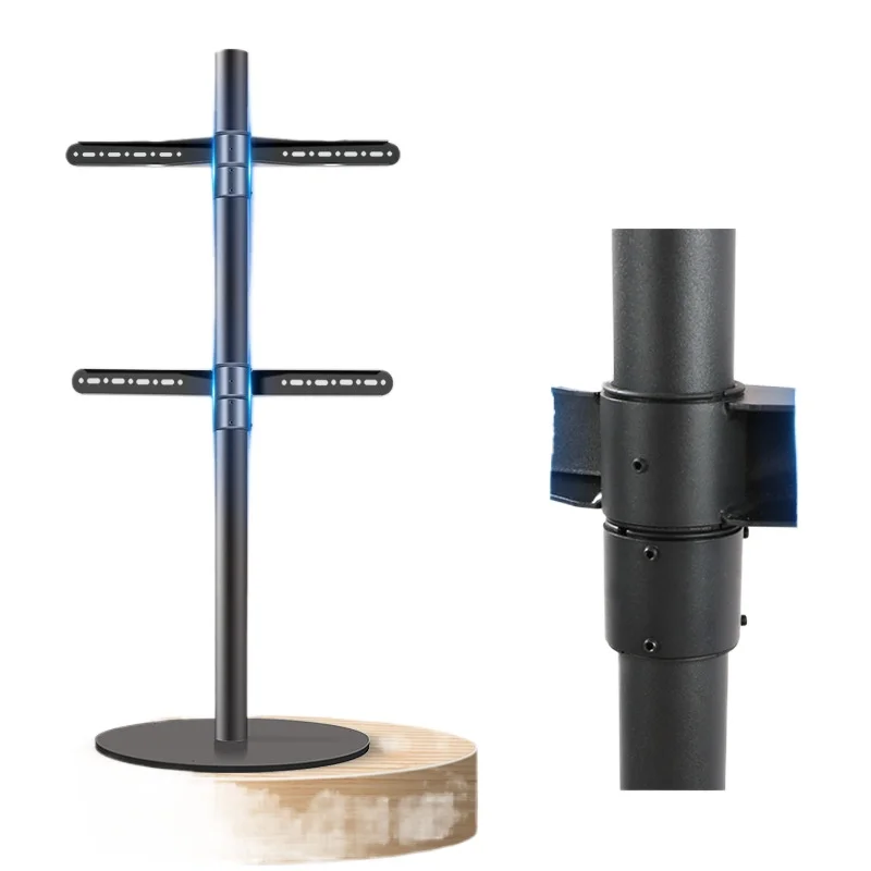 Universal LCD TV bracket 360 ° rotation without punching Hidden TV cabinet TV ceiling ceiling crane