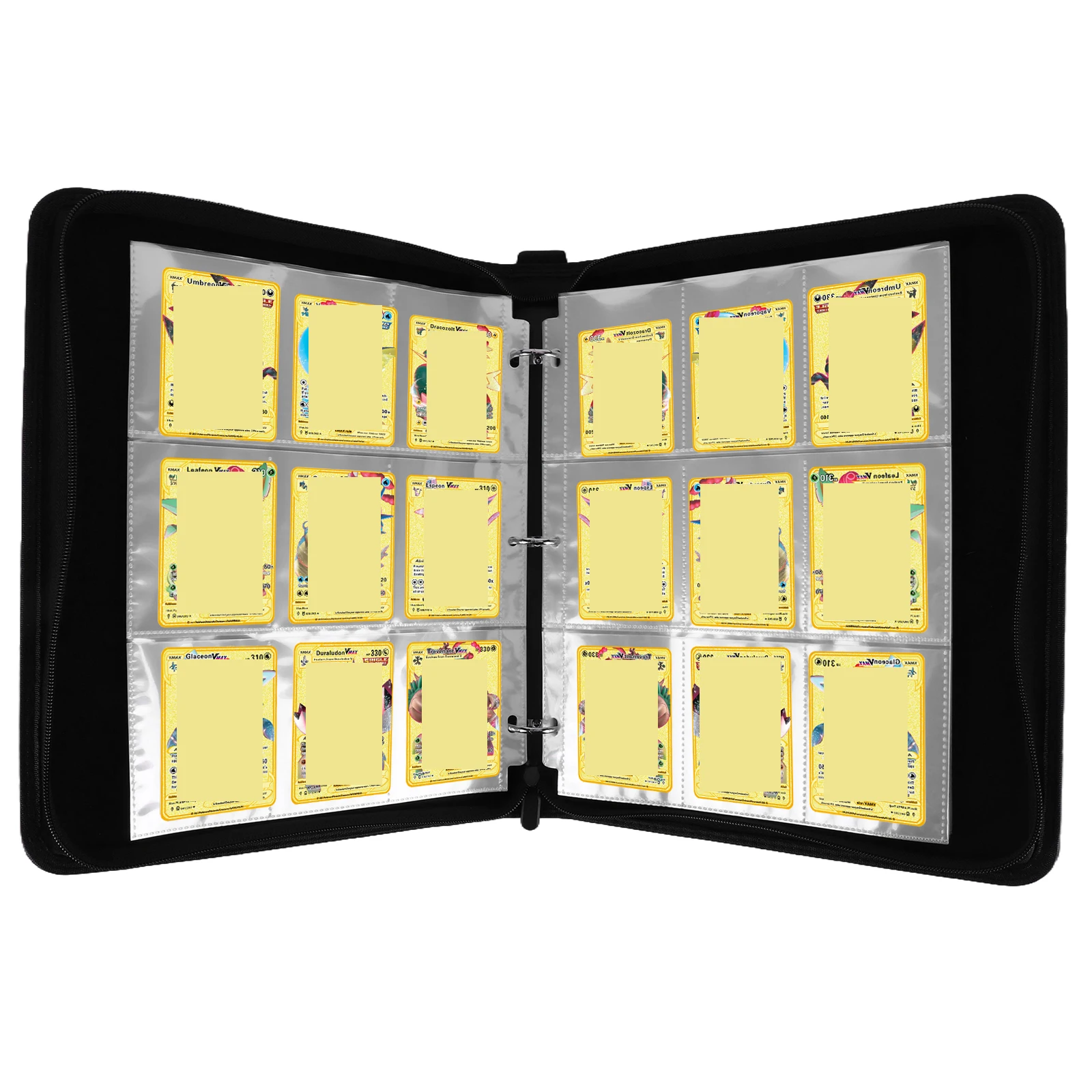 Cards Colletction Album 900 Pockets Trading Card Binder Double Sided Card Album for Pokemon TCG MTG Other Game Cards Sport Cards