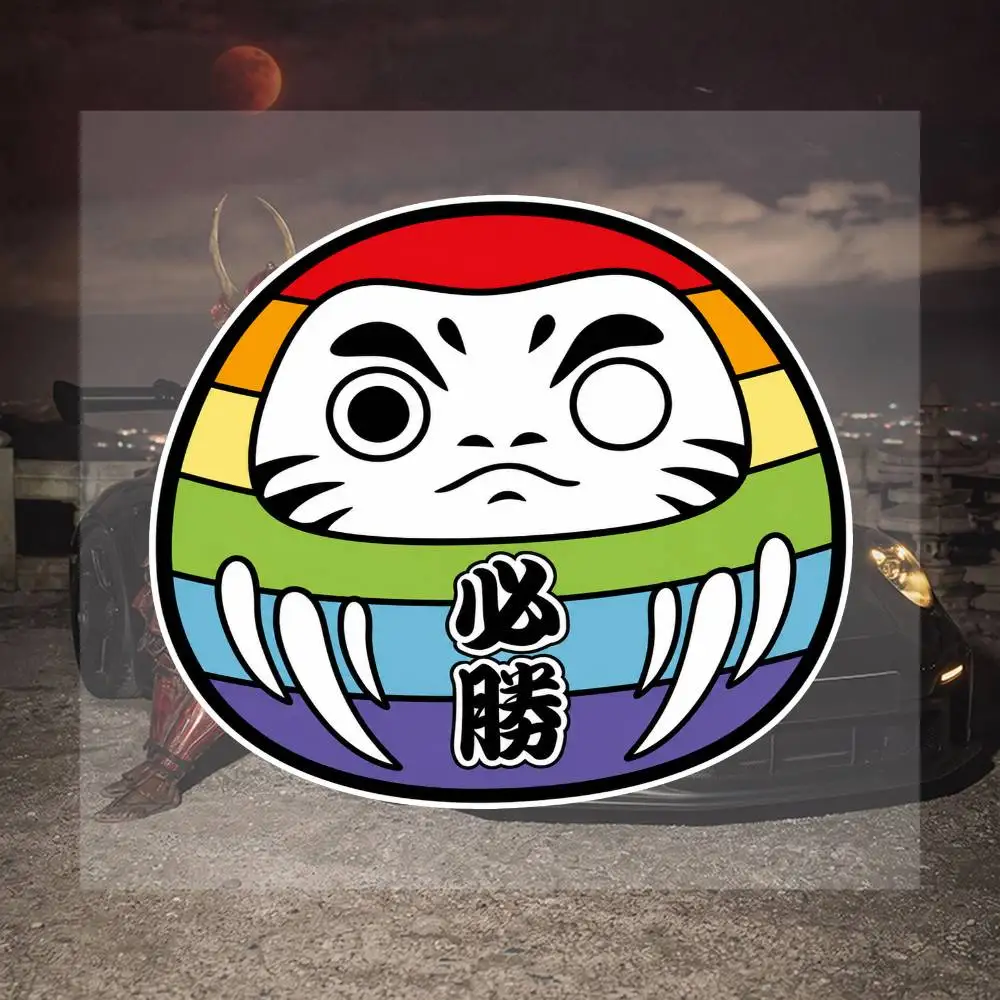 Japanese Dharma 16cm Graffiti Stickers Set Hip Hop Street Art Vinyl Decals For Laptop Skateboard Water Bottle Helmet