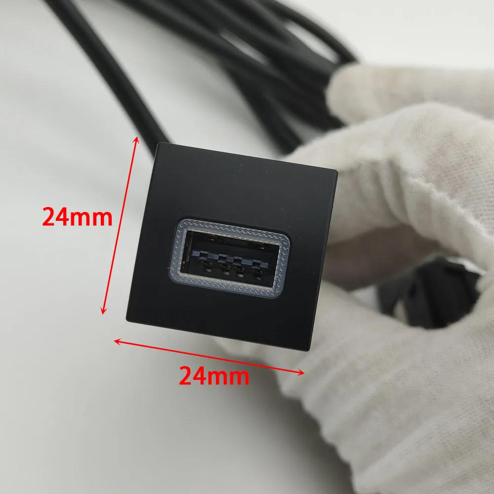 Für VW Golf 6 Jetta 5 MK5 Scirocco 2006-2014 Auto USB Auto Ladegerät Buchse USB Lade Outlet Power Adapter PD Typ – Detail 2