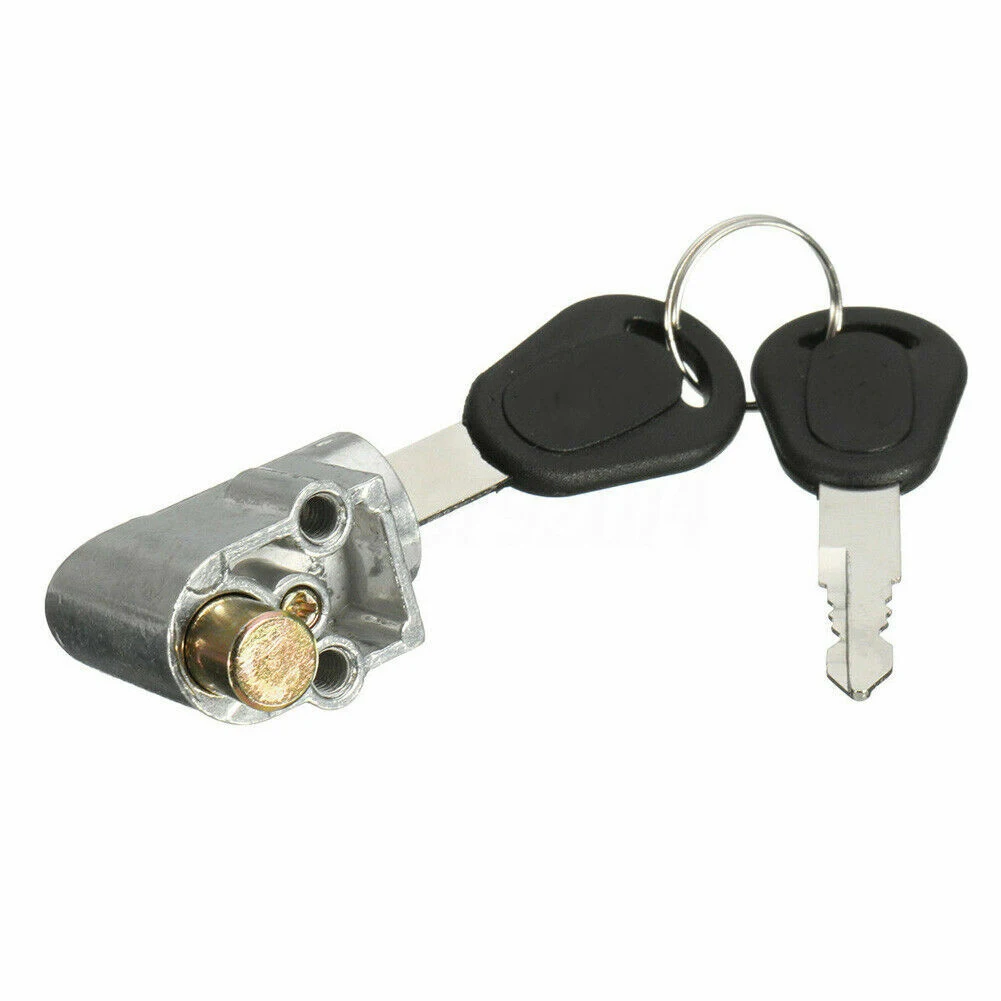 New Battery Safety Pack Box Lock W/2 Key Ignition Lock Metal For Motorcycle Electric EBike Scooter